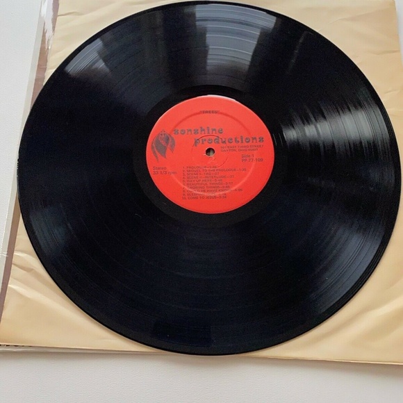 Changes LP Lanny Allen Bob Oldenburg Sonshine Productions Christian Musical EX - Picture 4 of 7